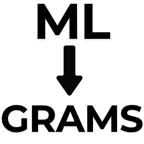 mL to Grams Converter