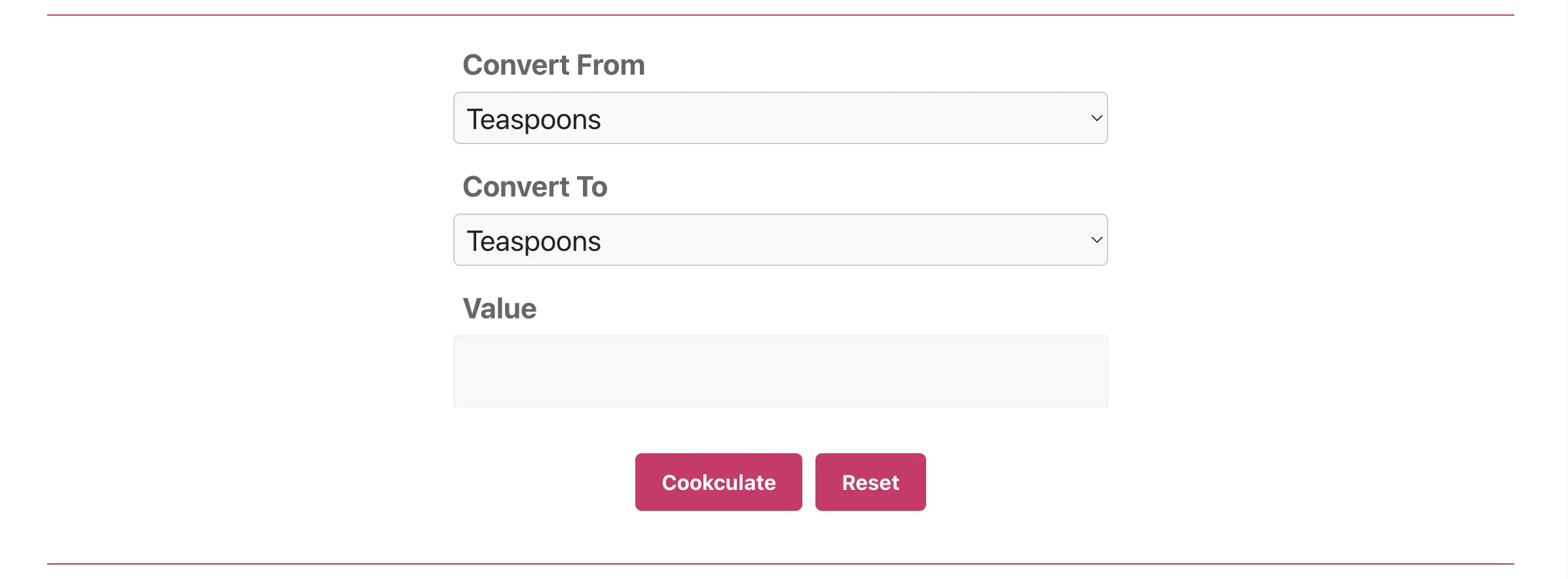 Sugar Calculator